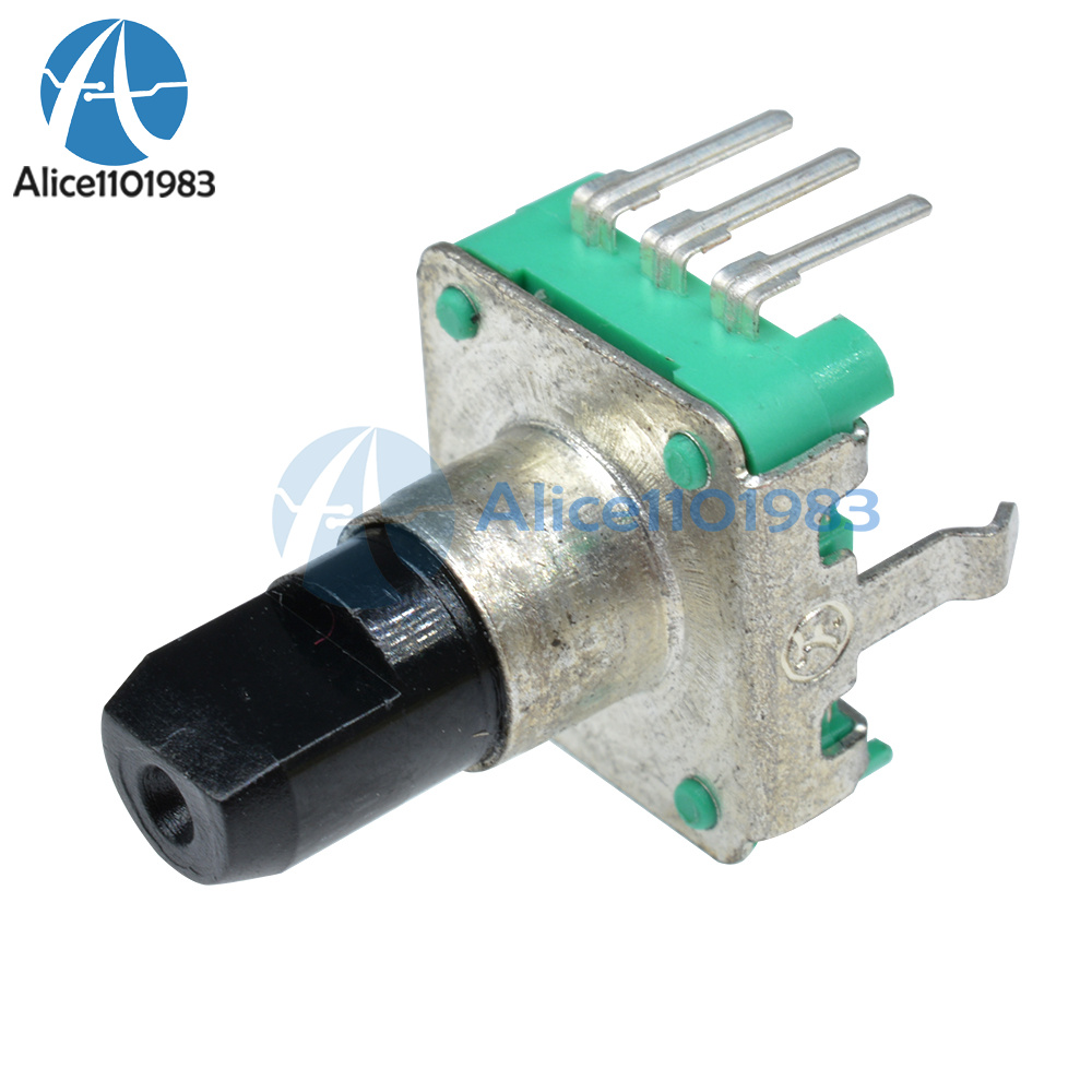 10Pcs Rotary encoder EC12 Audio digital potentiometer 5mm handle eBay