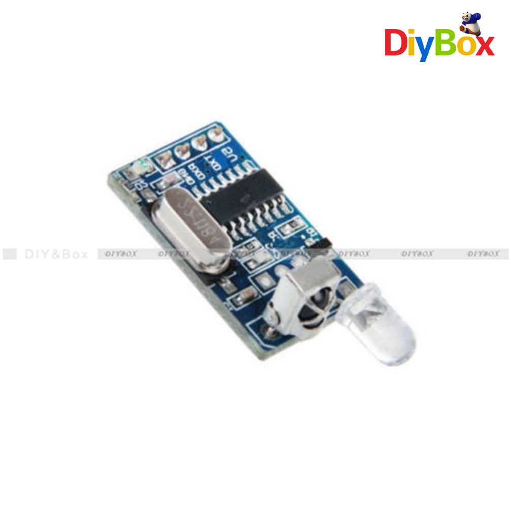 5V IR Infrared Remote Decoder Encoding Transmitter&Receiver Wireless ...