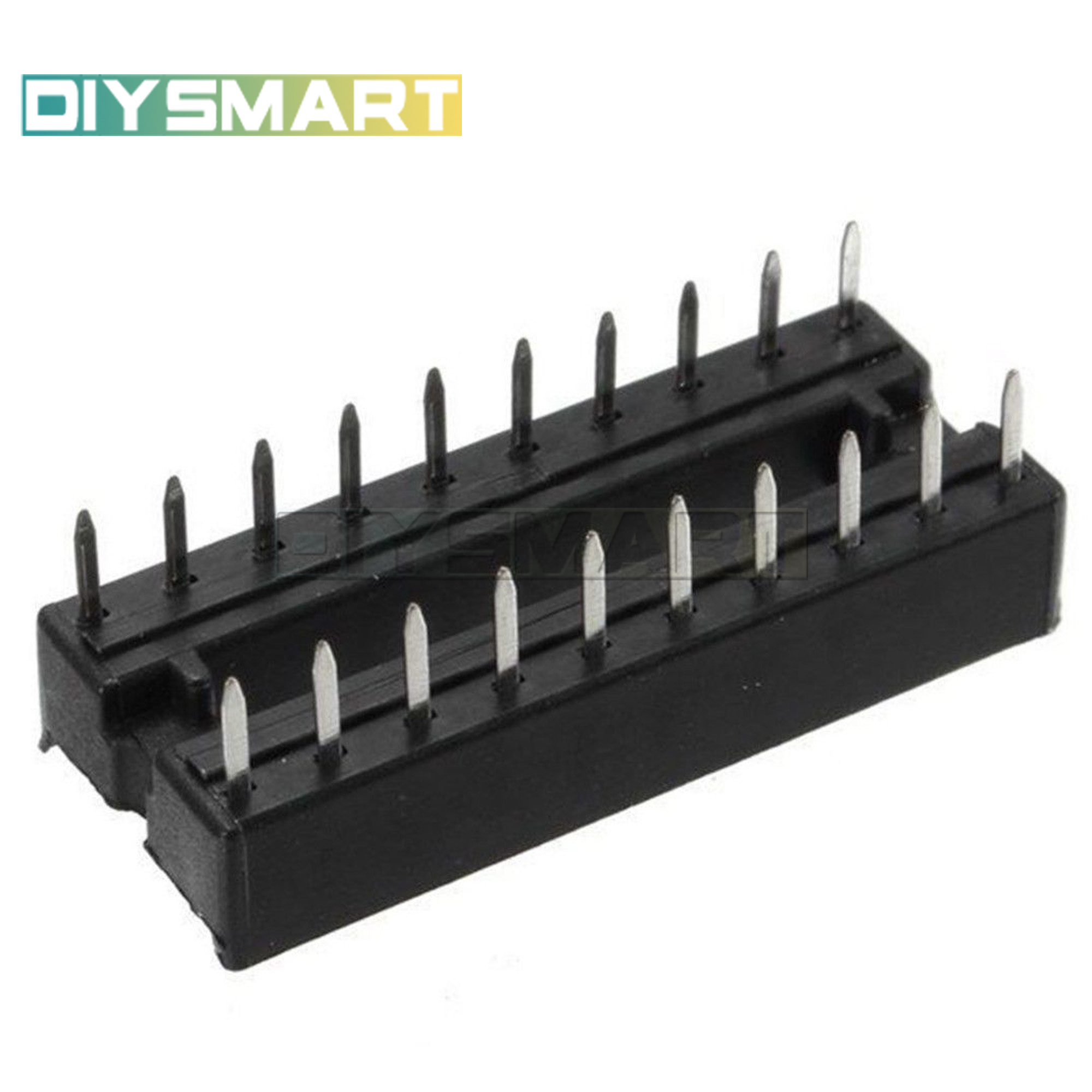 66pcs DIP IC Sockets Solder Type Socket Kit 6/8/14/16/18/20/24/28 pins