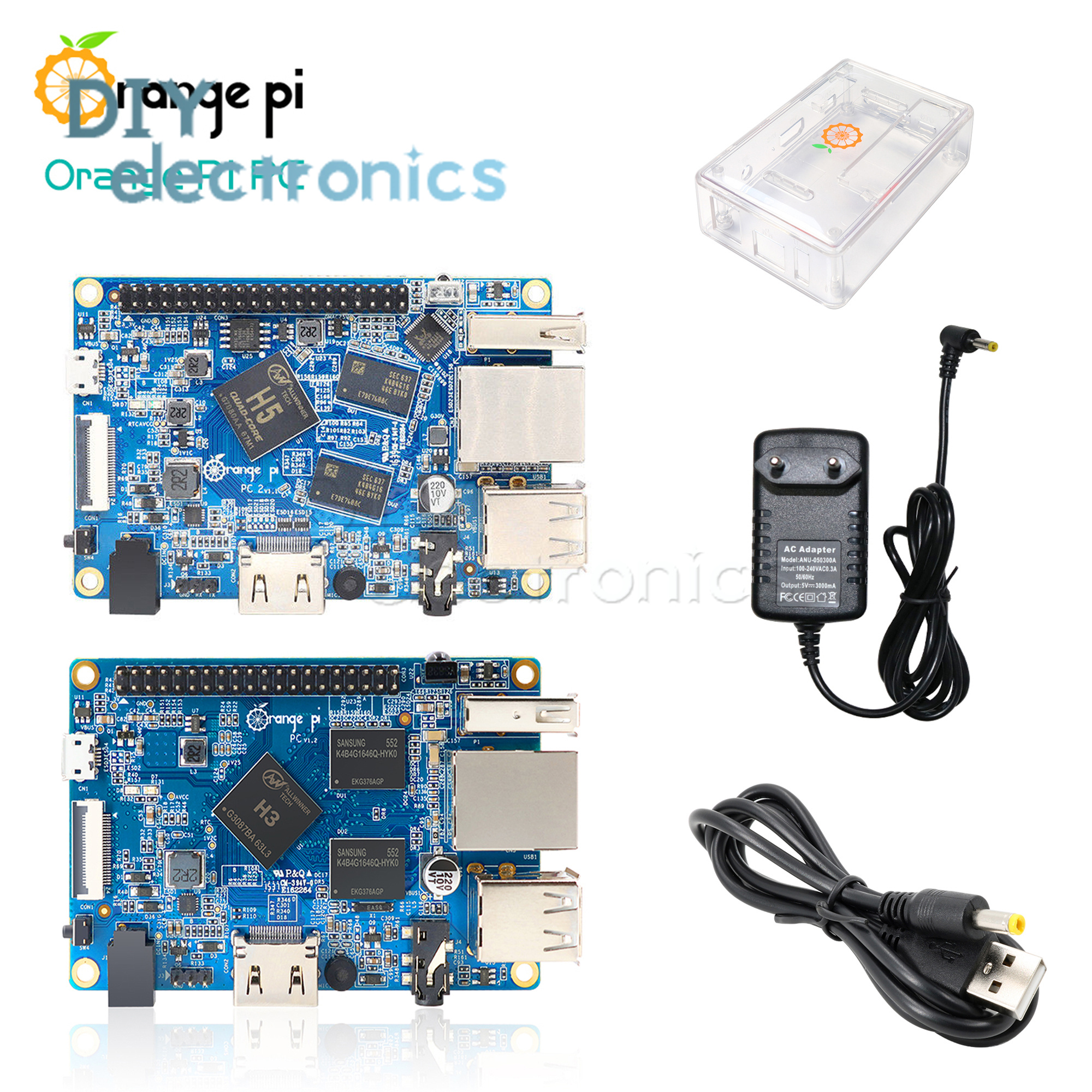 Orange Pi 5V//3A EU European Standard Power Adapter For All Orange Pi