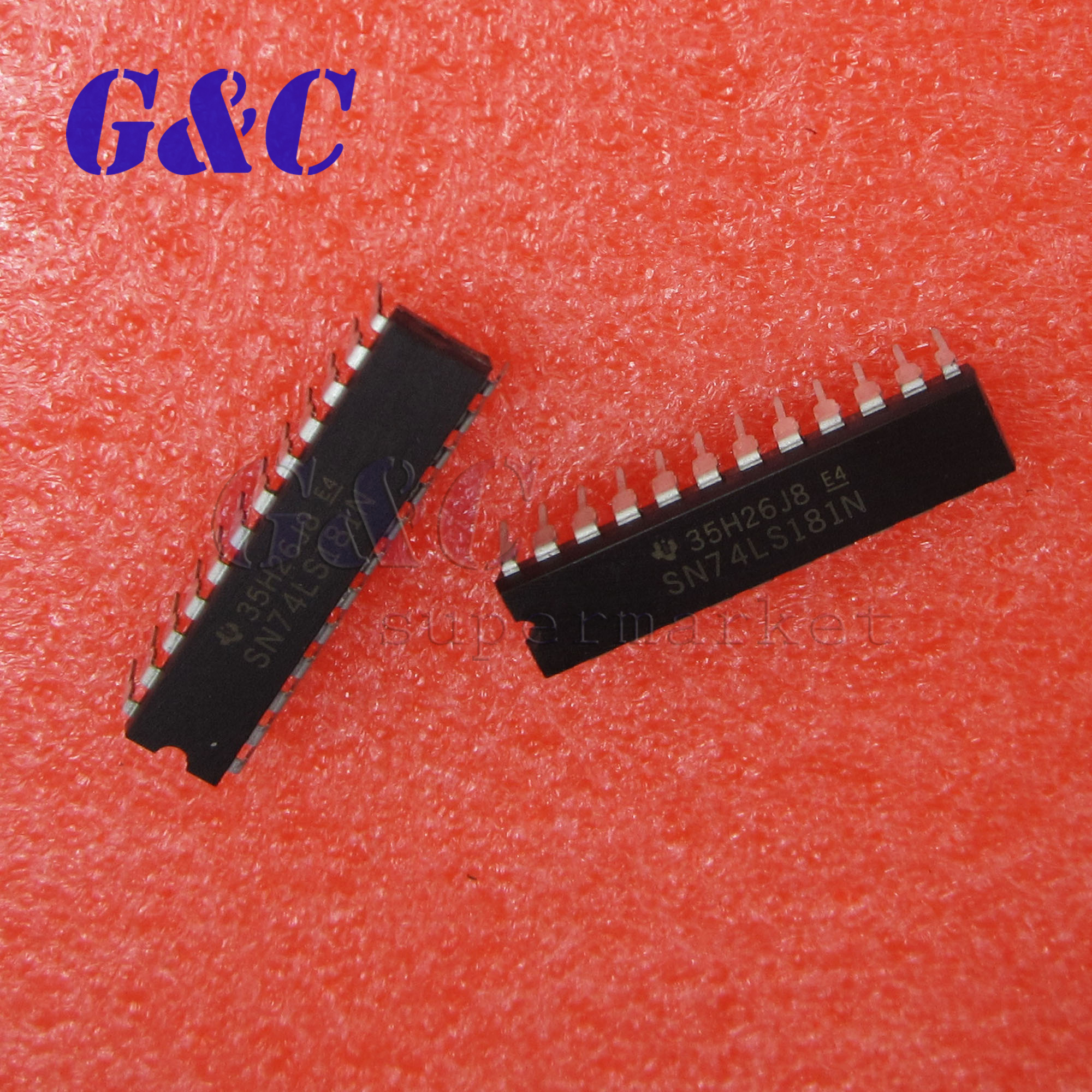 1//2//5PCS SN74LS181N 74LS181N IC ARTHMTC UNIT//FUN GEN 24-DIP NEW