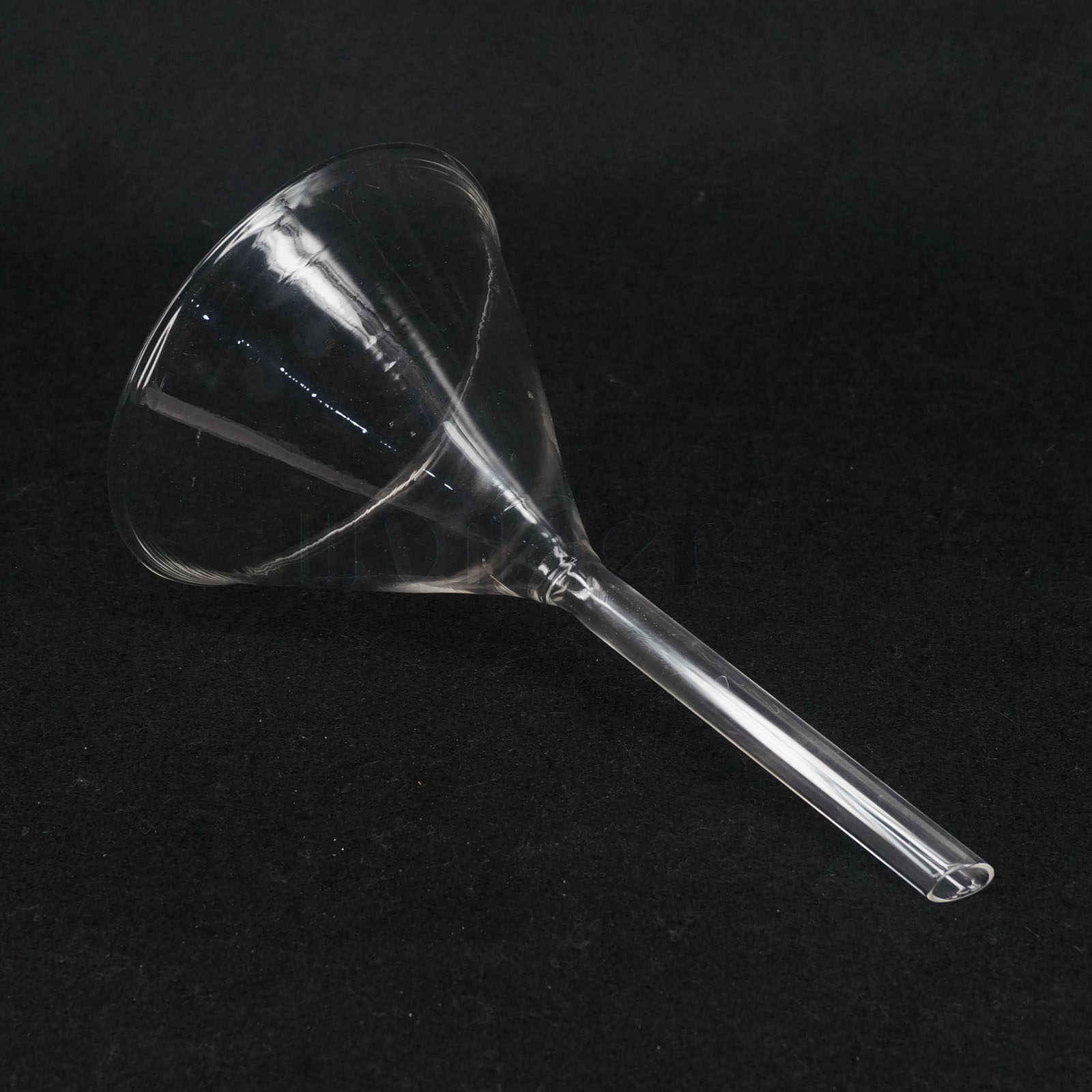 120mm Miniature Lab Glass Funnel Borosilicate Glassware Triangle Funnel