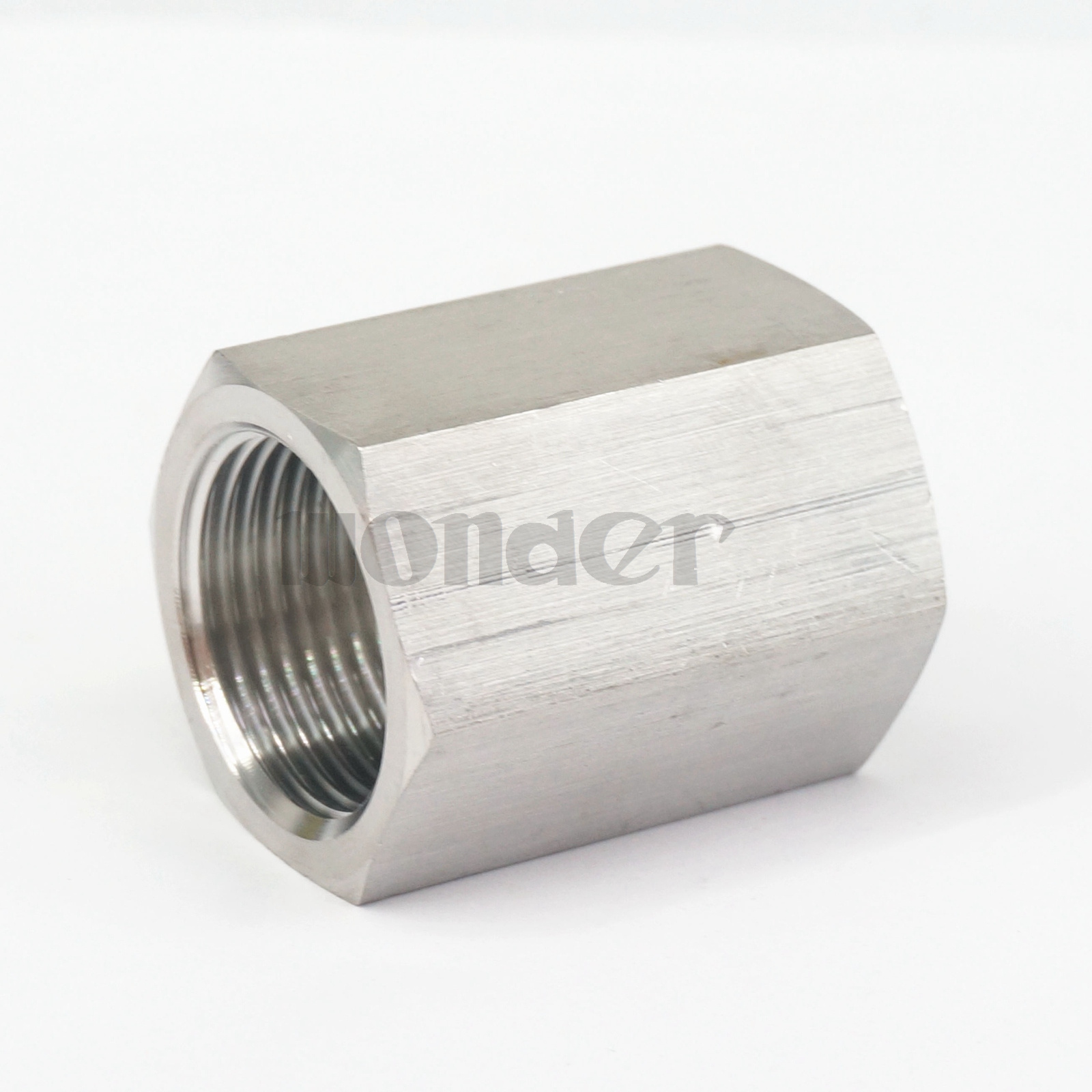 3/4" BSP Female 304 Stainless Steel Hex Nut Rod Pipe Fitting Connector Adapter eBay