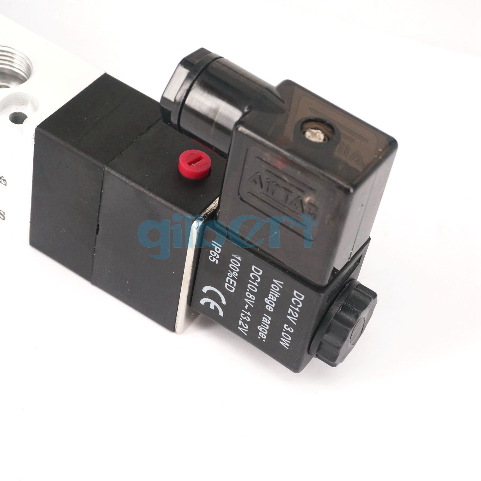 4V330E10 BSPT 3/8" Pneumatic Solenoid Valve 3 position 5way Central