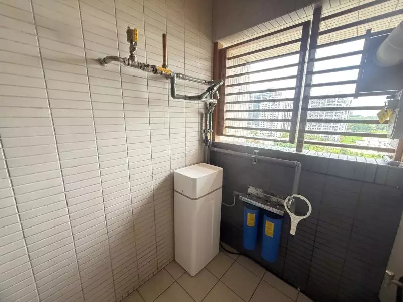 蕎藝淨水 室內管線安裝實景