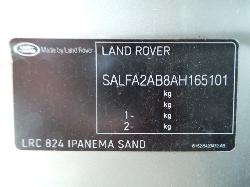 View Auto part Bonnet Land Rover Freelander 2009