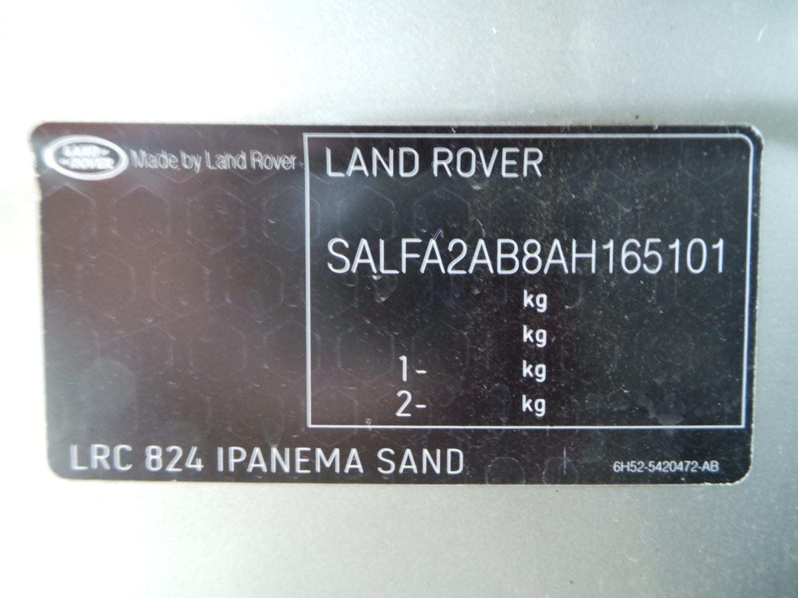 View Auto part Bonnet Land Rover Freelander 2009