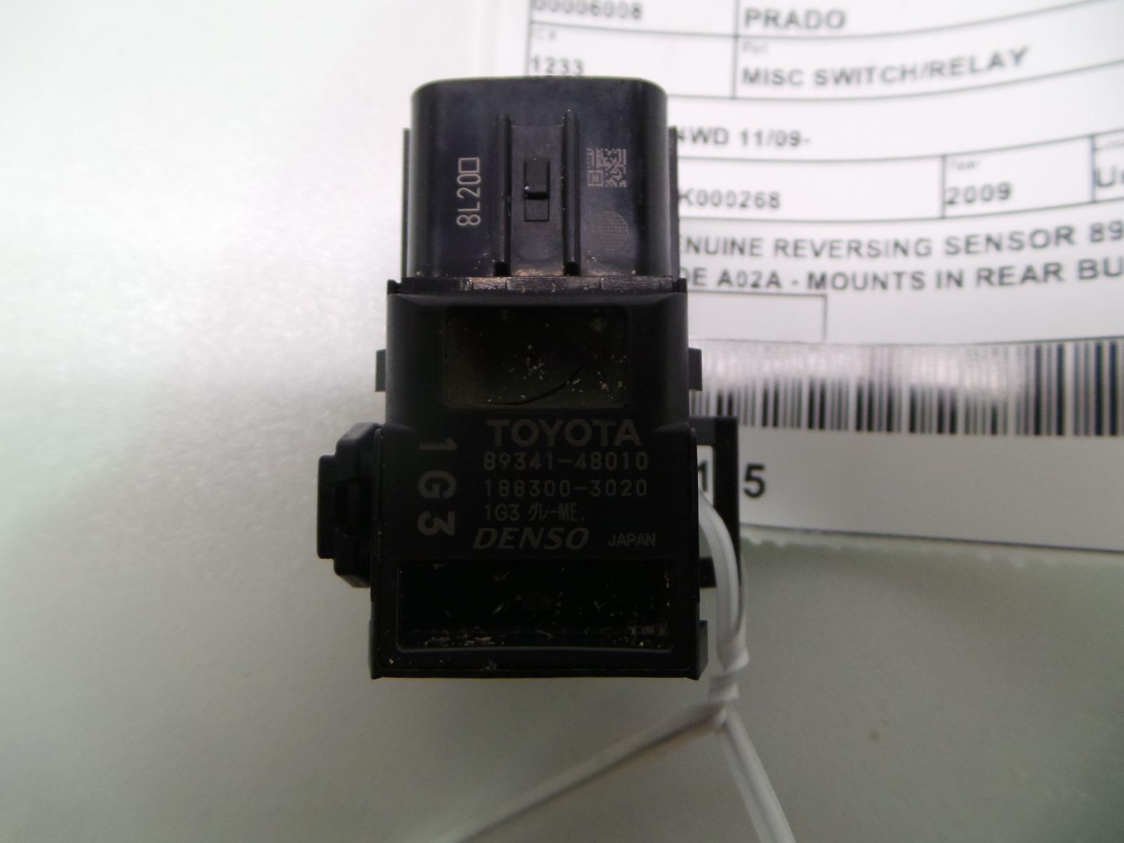 Misc Switch/Relay Prado Toyota 2009