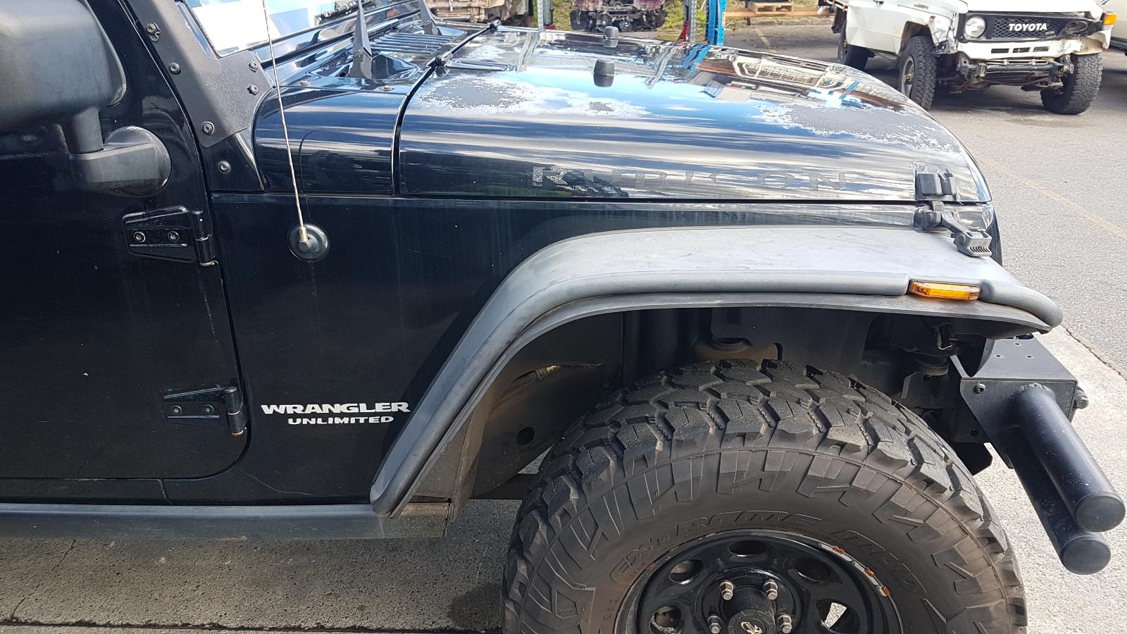 Front Bumper Wrangler Jeep 2008