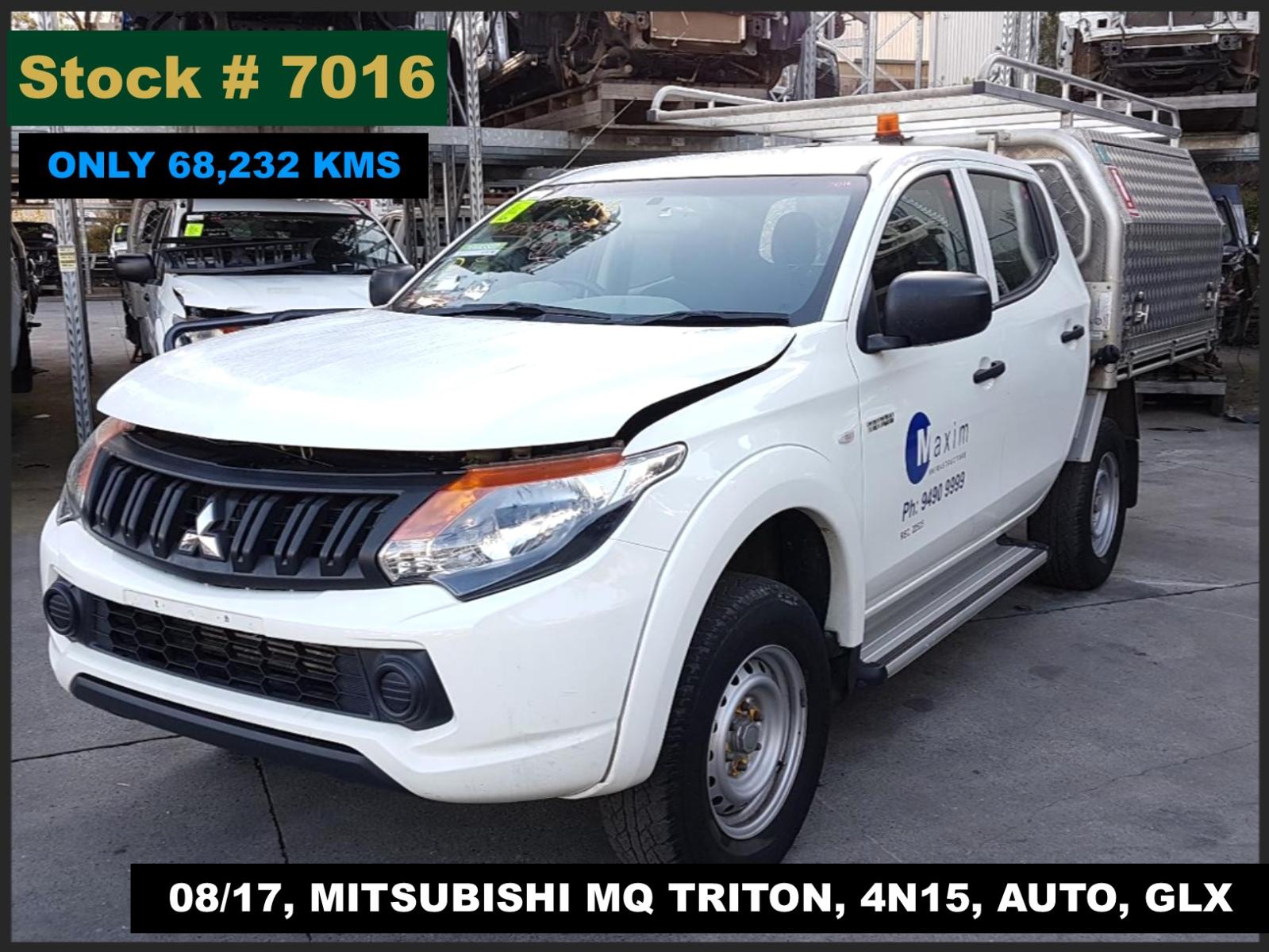 Image for a Mitsubishi Triton 2017 4 Door Pickup