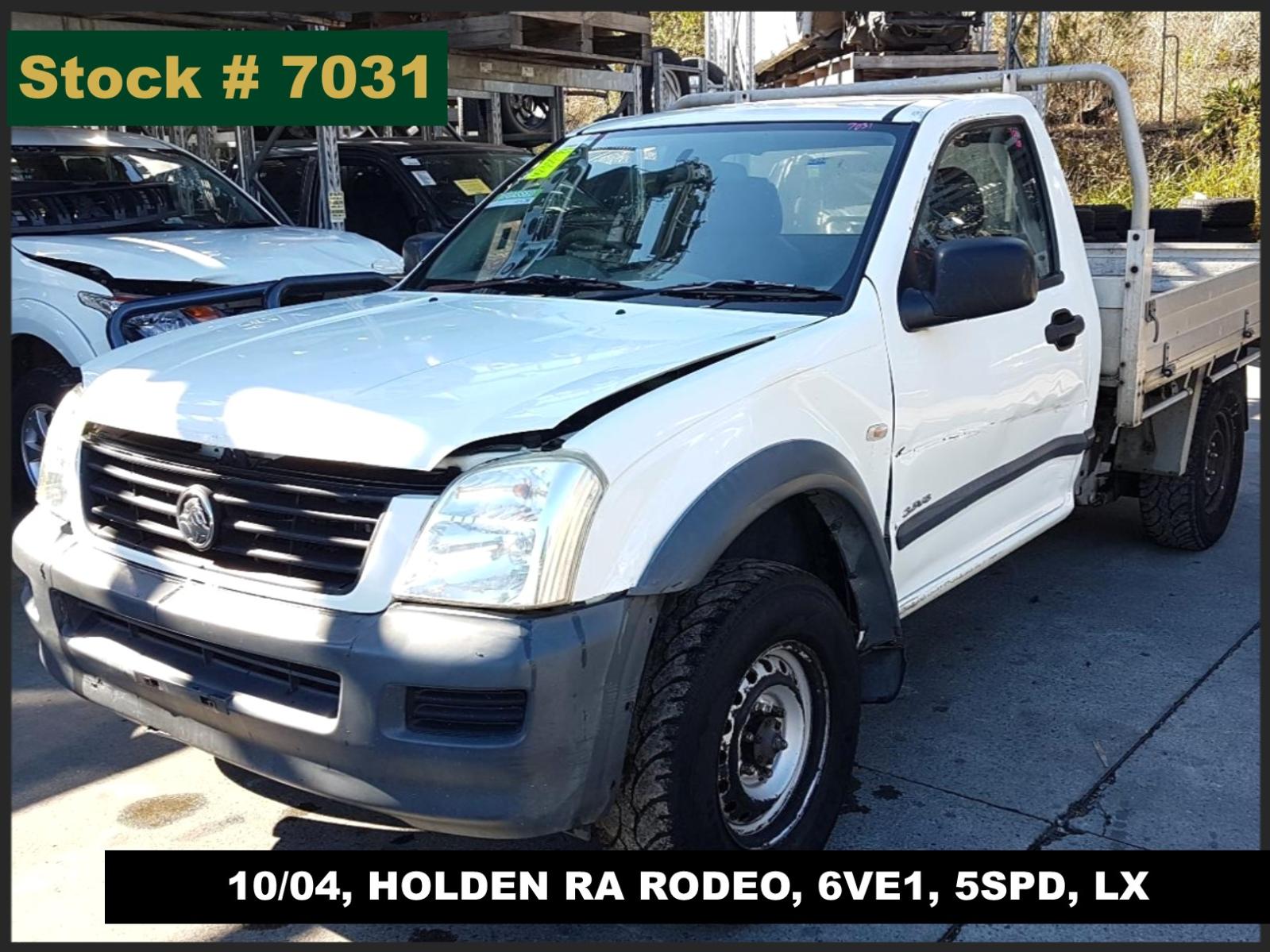 Image for a Holden Rodeo 2005 2 Door Pickup