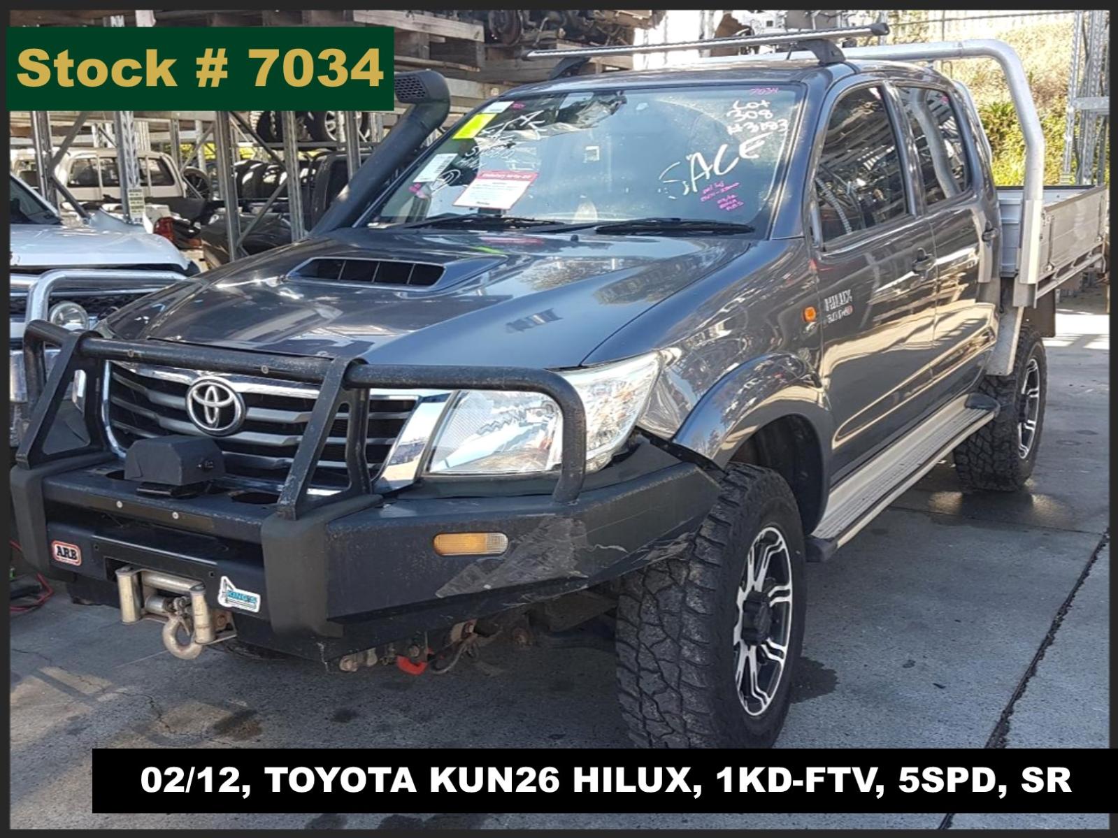 Image for a Toyota Hilux 2012 4 Door Pickup