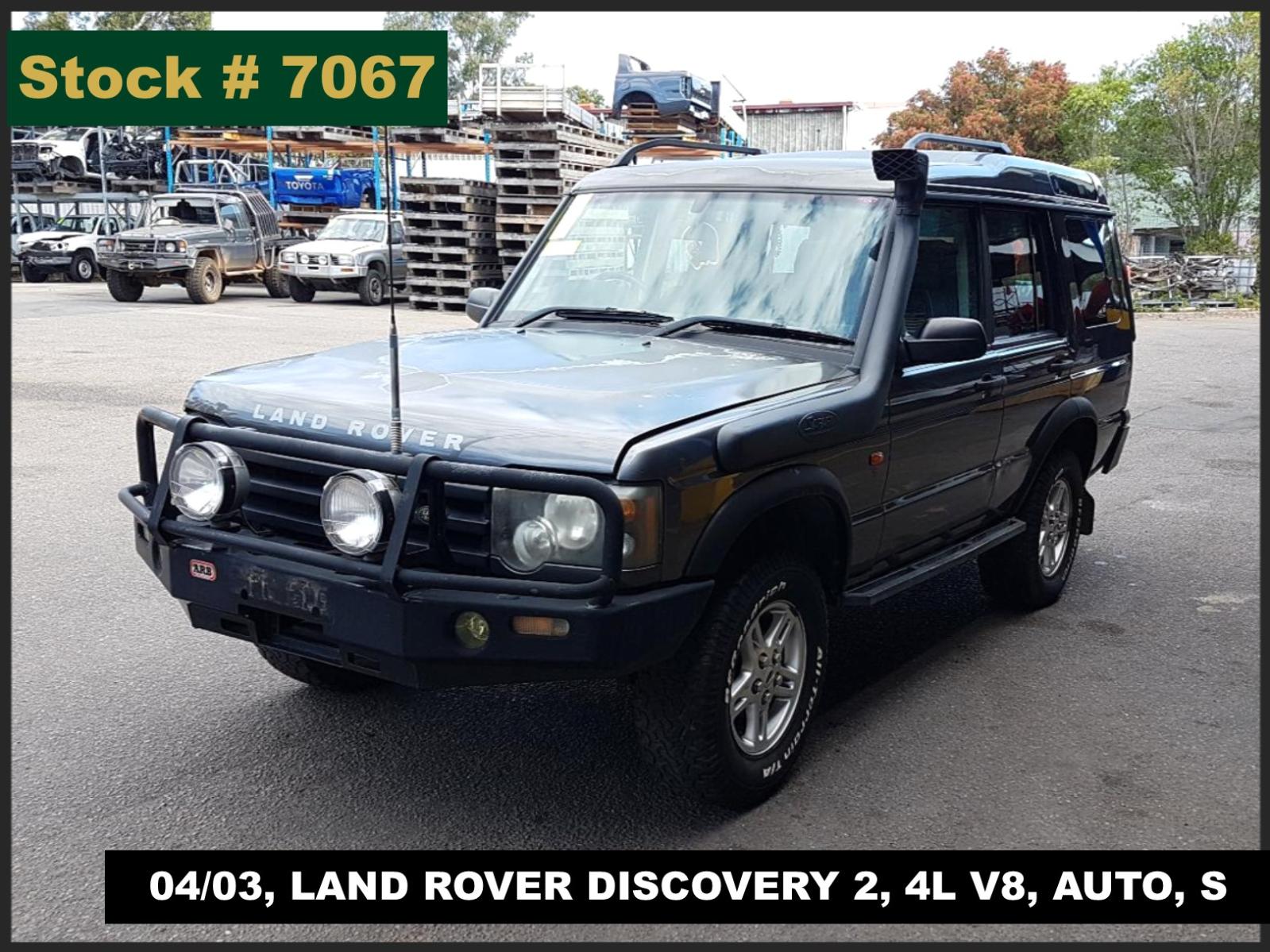 Image for a Landrover Discovery 2003 4 Door Estate