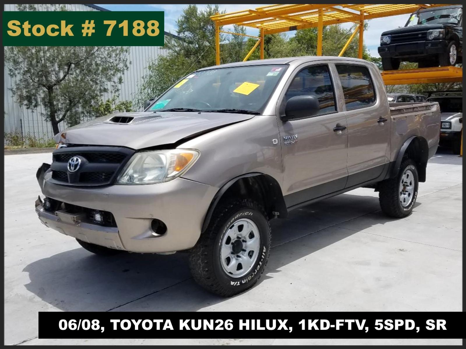 Image for a Toyota Hilux 2008 4 Door Pickup