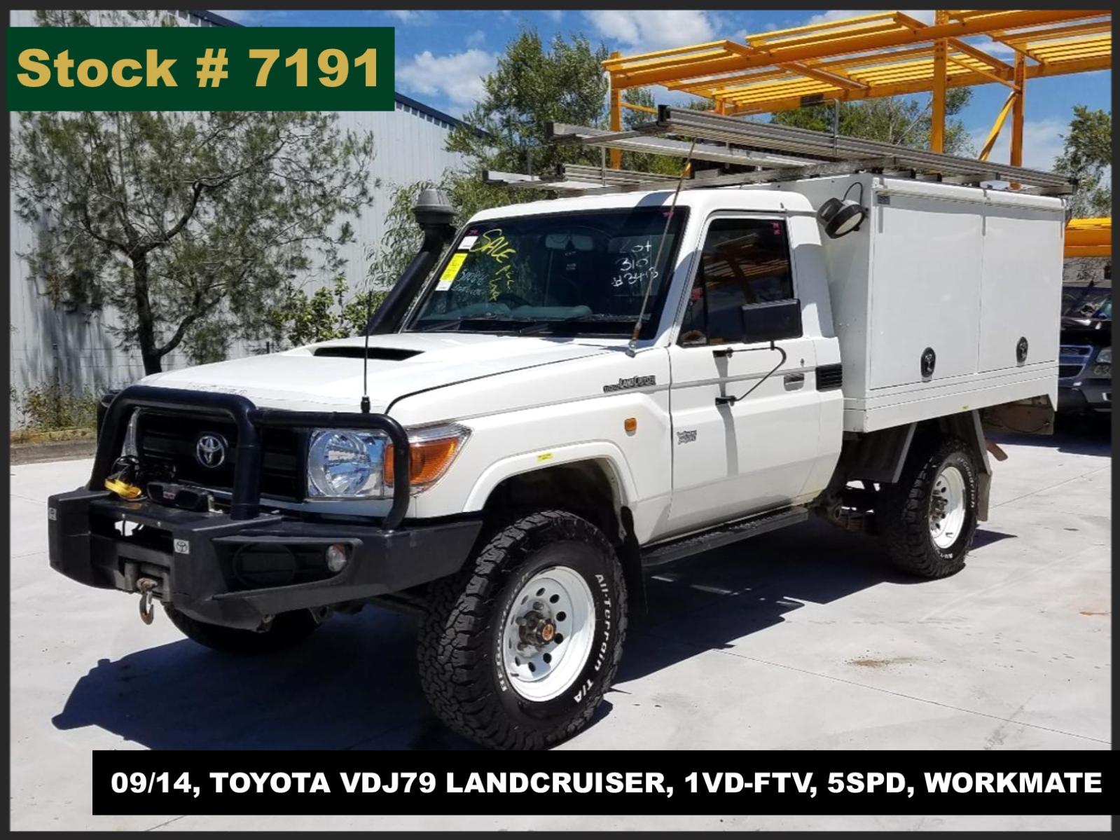 Image for a Toyota Landcruiser 2014 2 Door Pickup