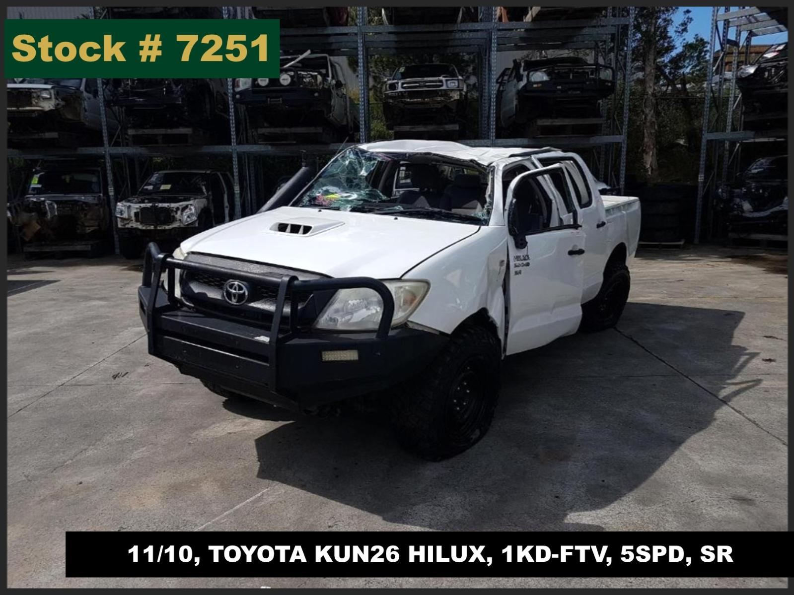 Image for a Toyota Hilux 2010