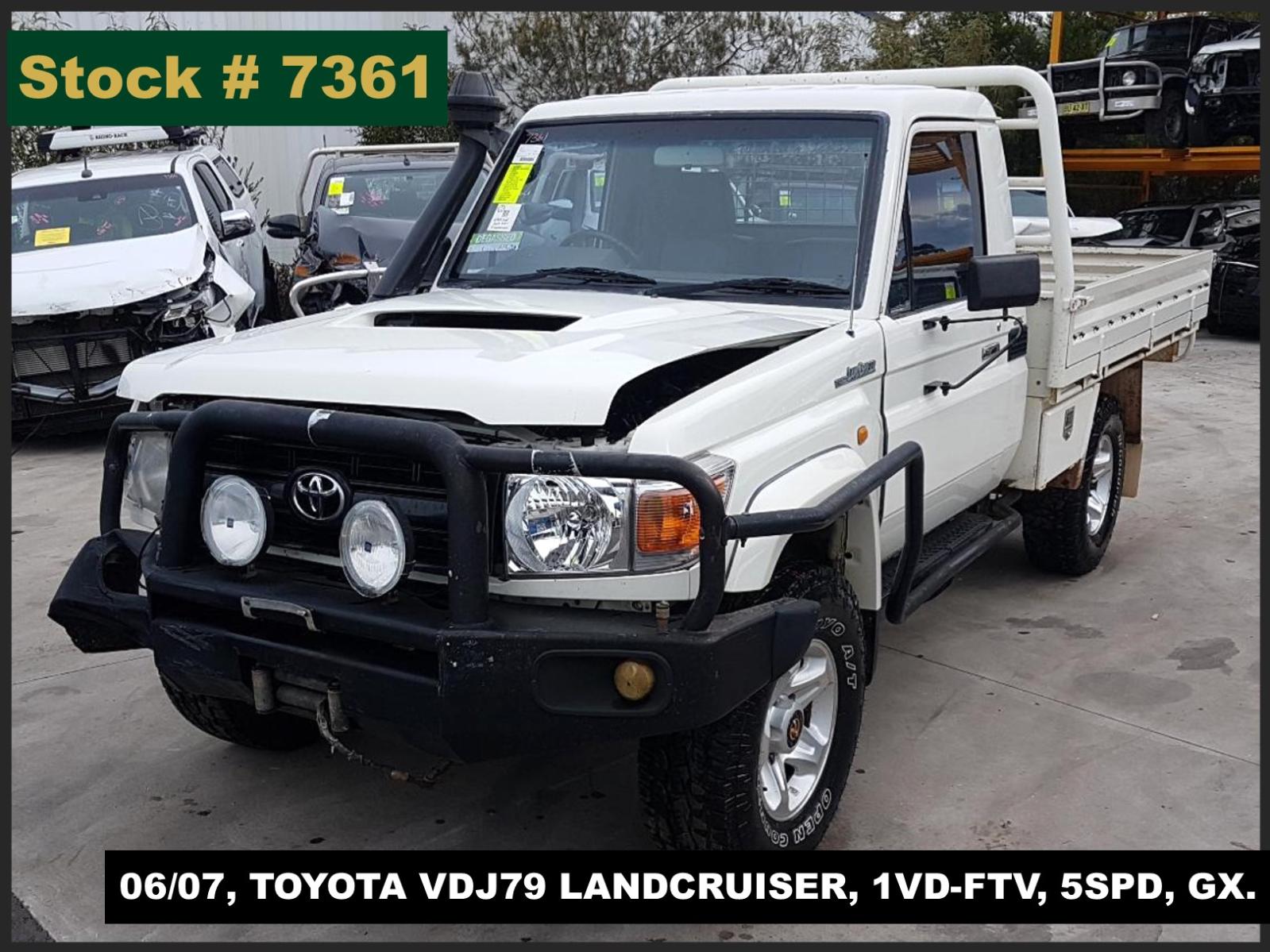 Image for a Toyota Landcruiser 2007 2 Door Utility