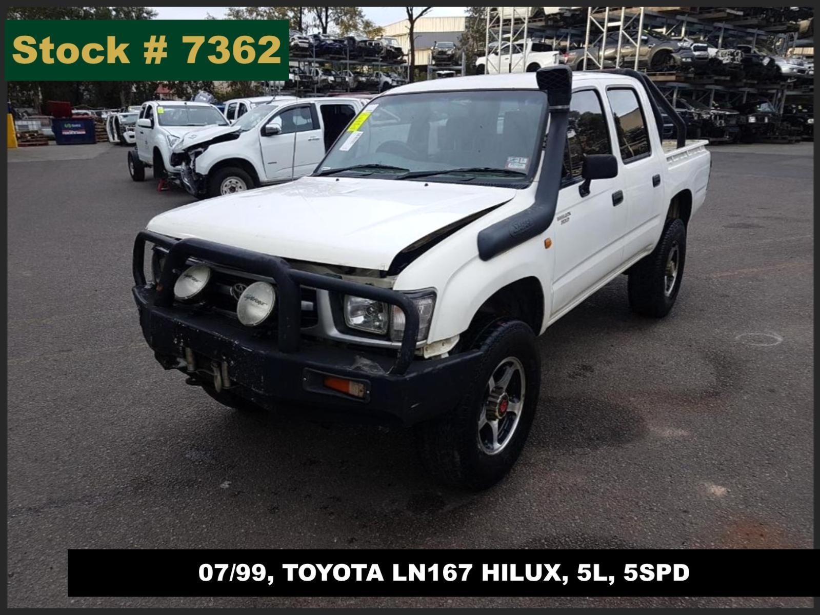 Image for a Toyota Hilux 1999 4 Door Utility