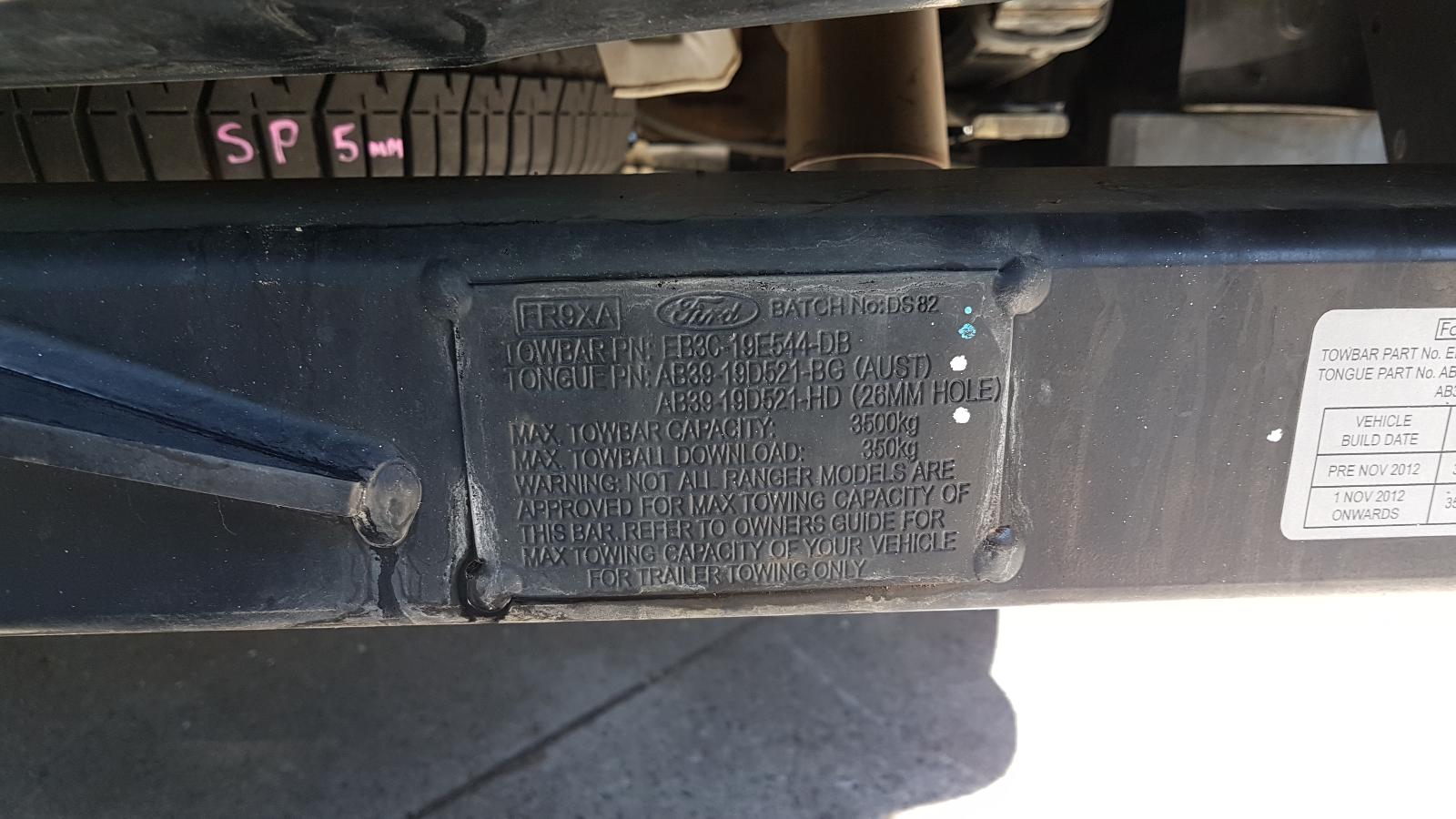 View Auto part Door Trim Ford Ranger 2019