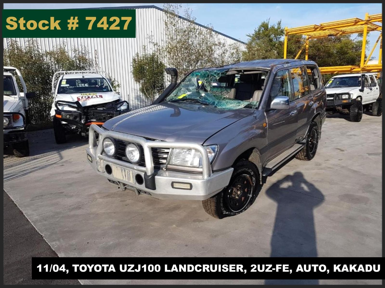 Image for a Toyota Landcruiser 2004 4 Door Station Wagon