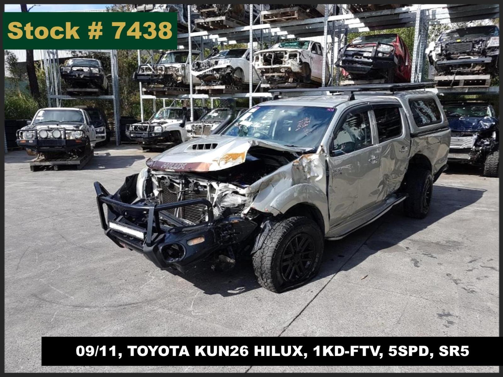 Image for a Toyota Hilux 2011 4 Door Utility