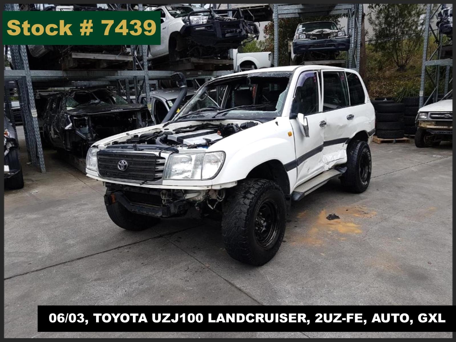 Image for a Toyota Landcruiser 2003 4 Door Station Wagon