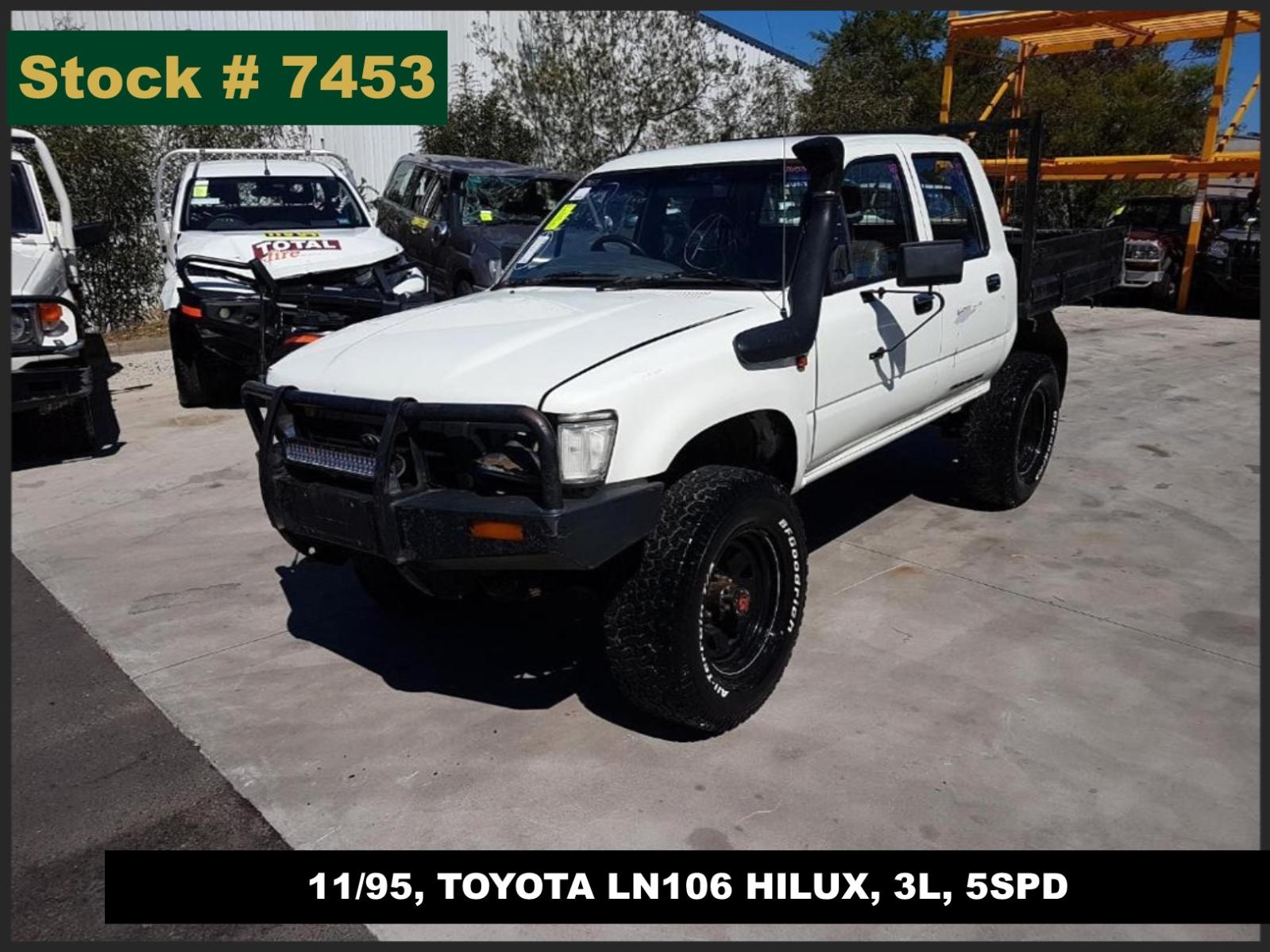 Image for a Toyota Hilux 1996 4 Door Utility