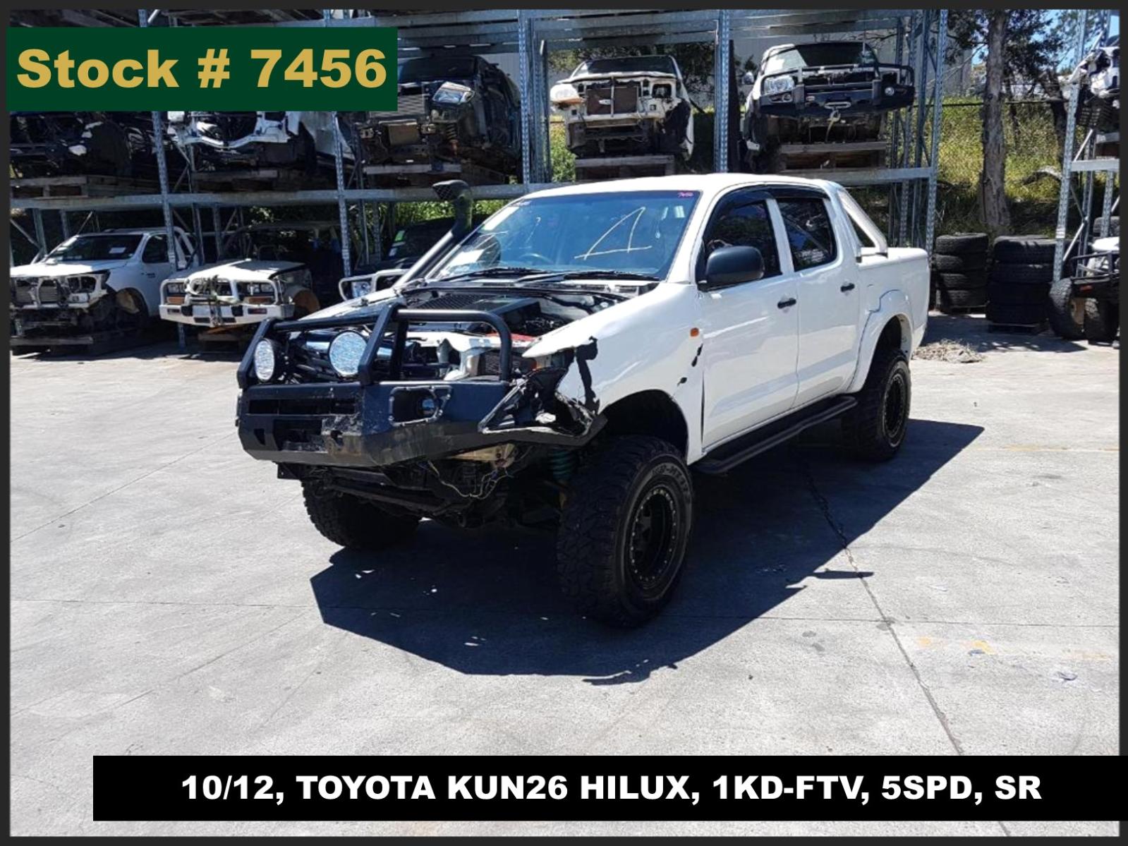 Image for a Toyota Hilux 2013 4 Door Utility