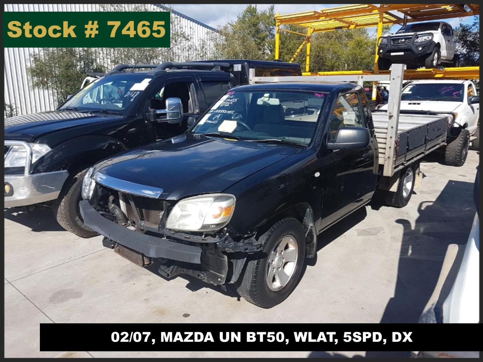 Image for a Mazda Bt50 2007 2 Door Utility