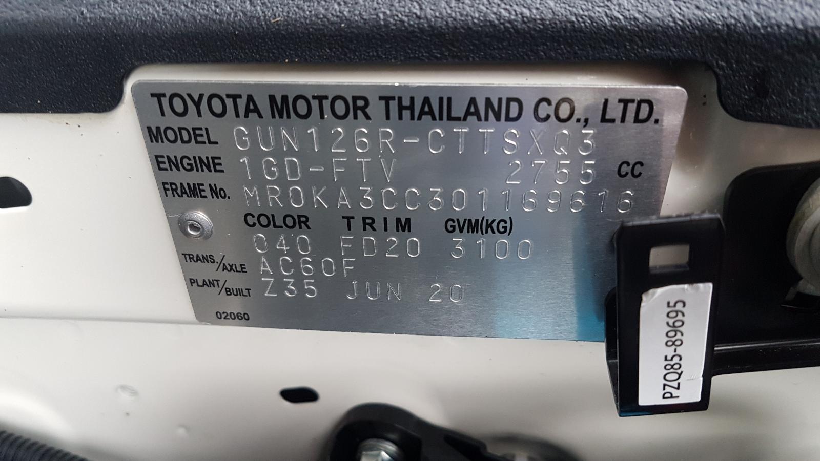 2020 Toyota Hilux Abs Pump/Modulator View Auto part Abs Pump/Modulator Toyota Hilux 2020
