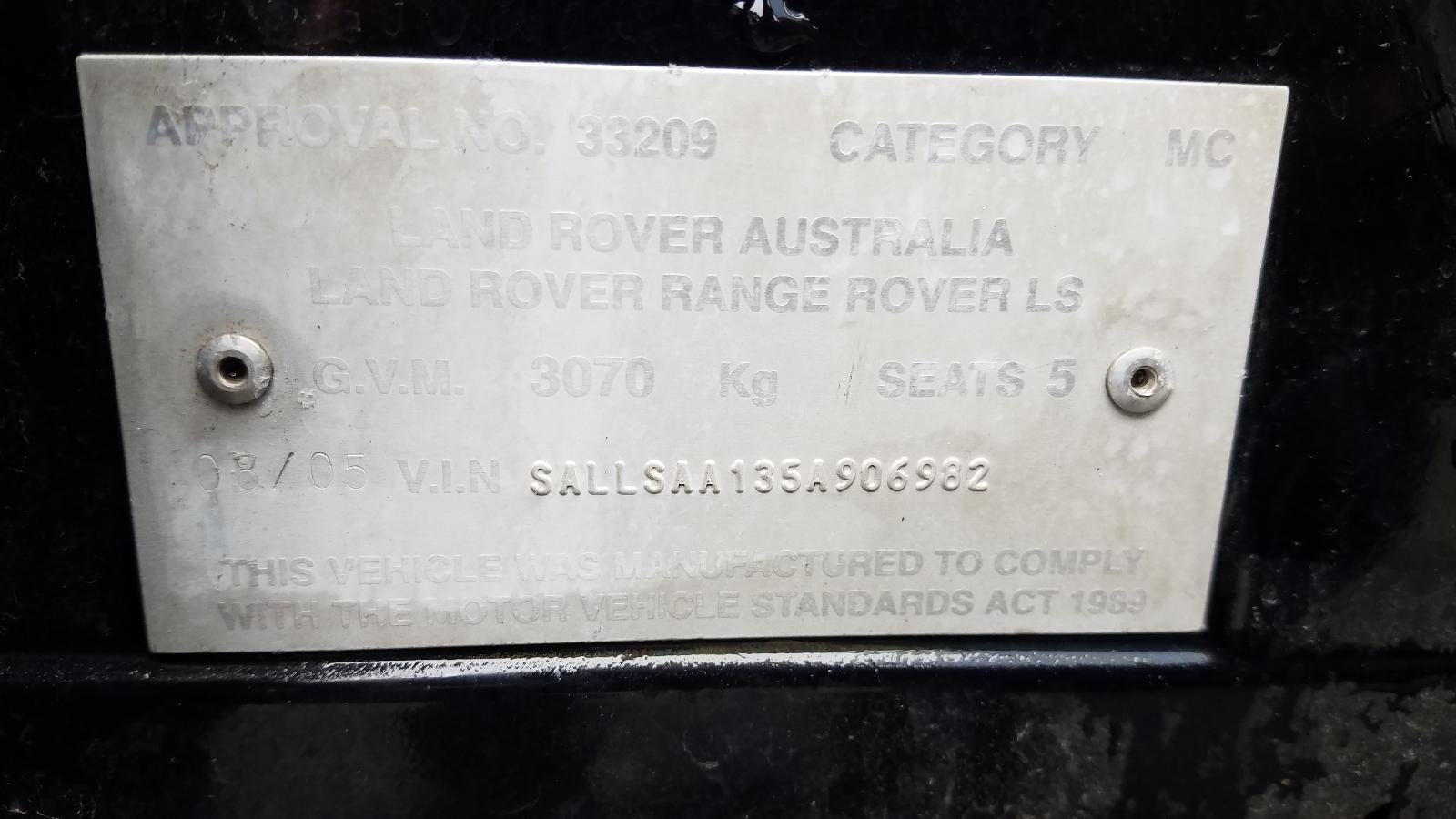 View Auto part Engine Land Rover Rangerover Sport 2005