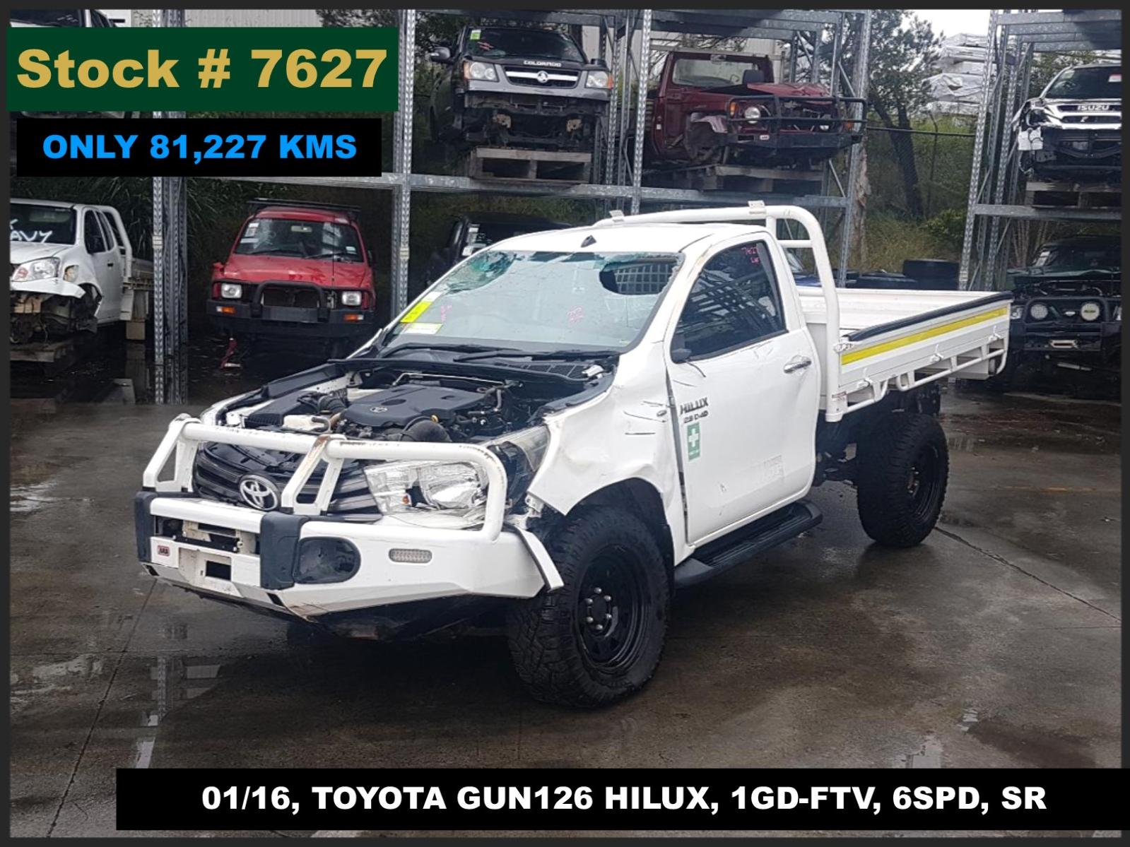 Image for a Toyota Hilux 2016 2 Door Utility