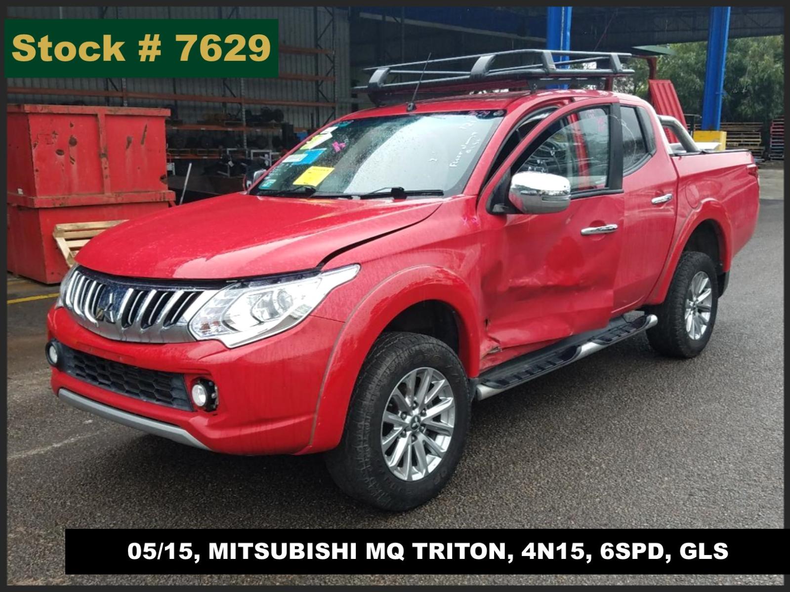 Image for a Mitsubishi Triton 2016 4 Door Utility
