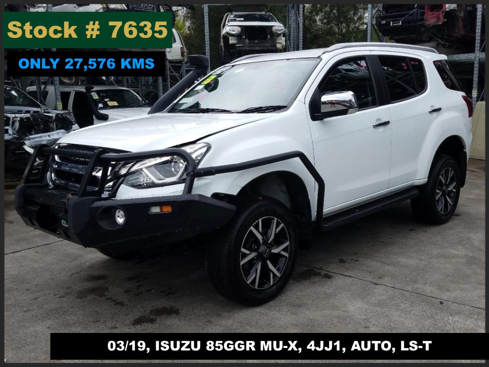 Image for a Isuzu Mu-x 2019 4 Door Station Wagon