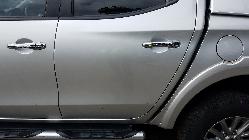 View Auto part Mud Flaps Mitsubishi Triton 2016