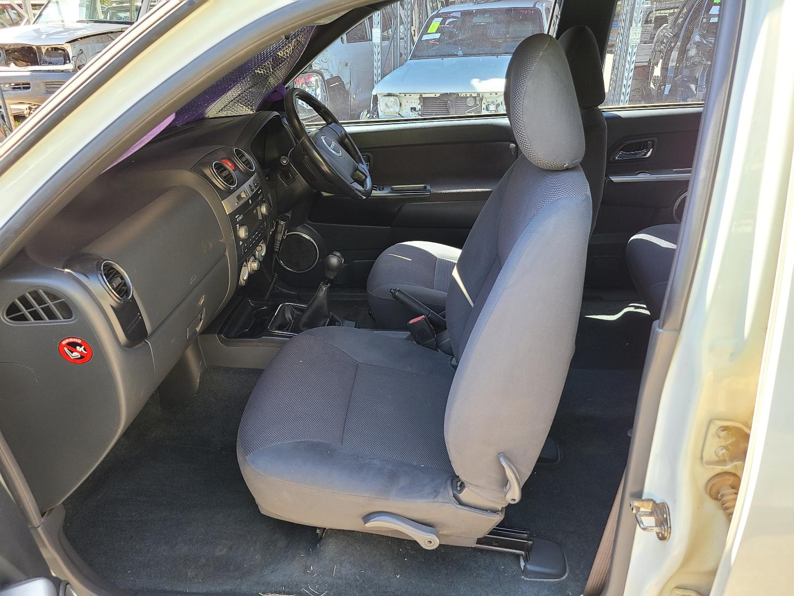 2012 Isuzu Dmax Front Seat View Auto part Front Seat Isuzu Dmax 2012