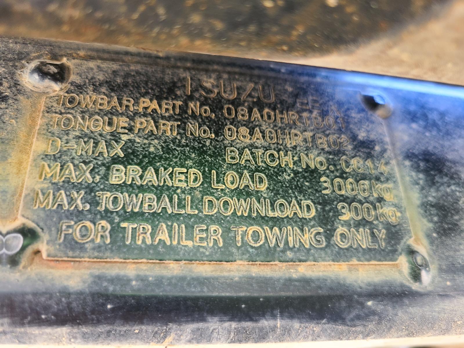 2012 Isuzu Dmax Front Seat View Auto part Front Seat Isuzu Dmax 2012