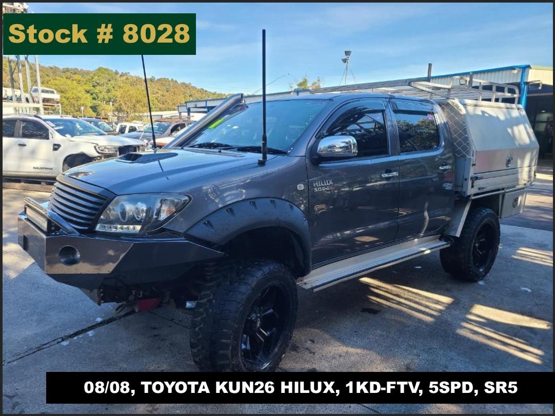 Image for a Toyota Hilux 2008 4 Door Utility