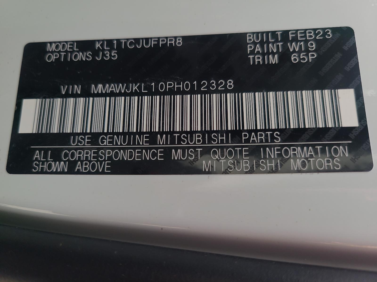 View Auto part Right Indicator/Fog/Side Mitsubishi Triton 2023