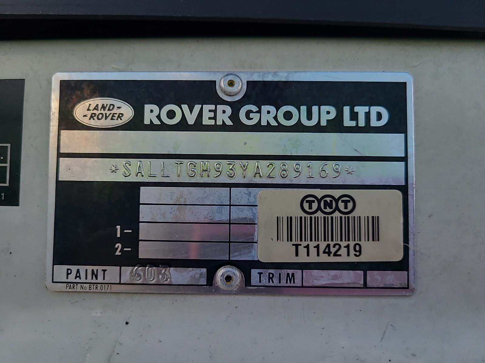 View Land Rover Discovery 2001  