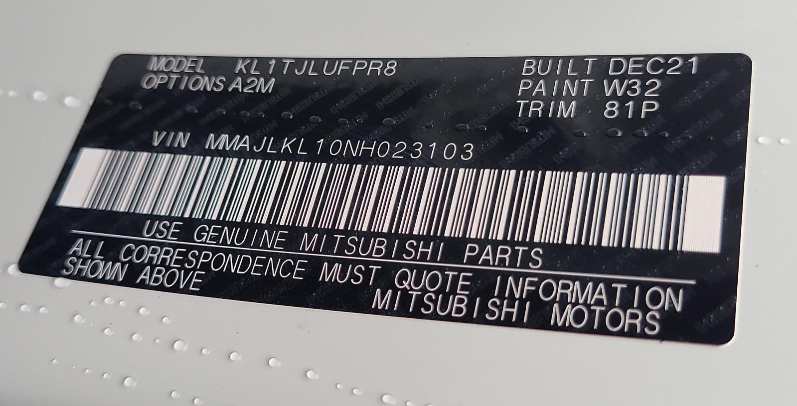 View Mitsubishi Triton 2022  