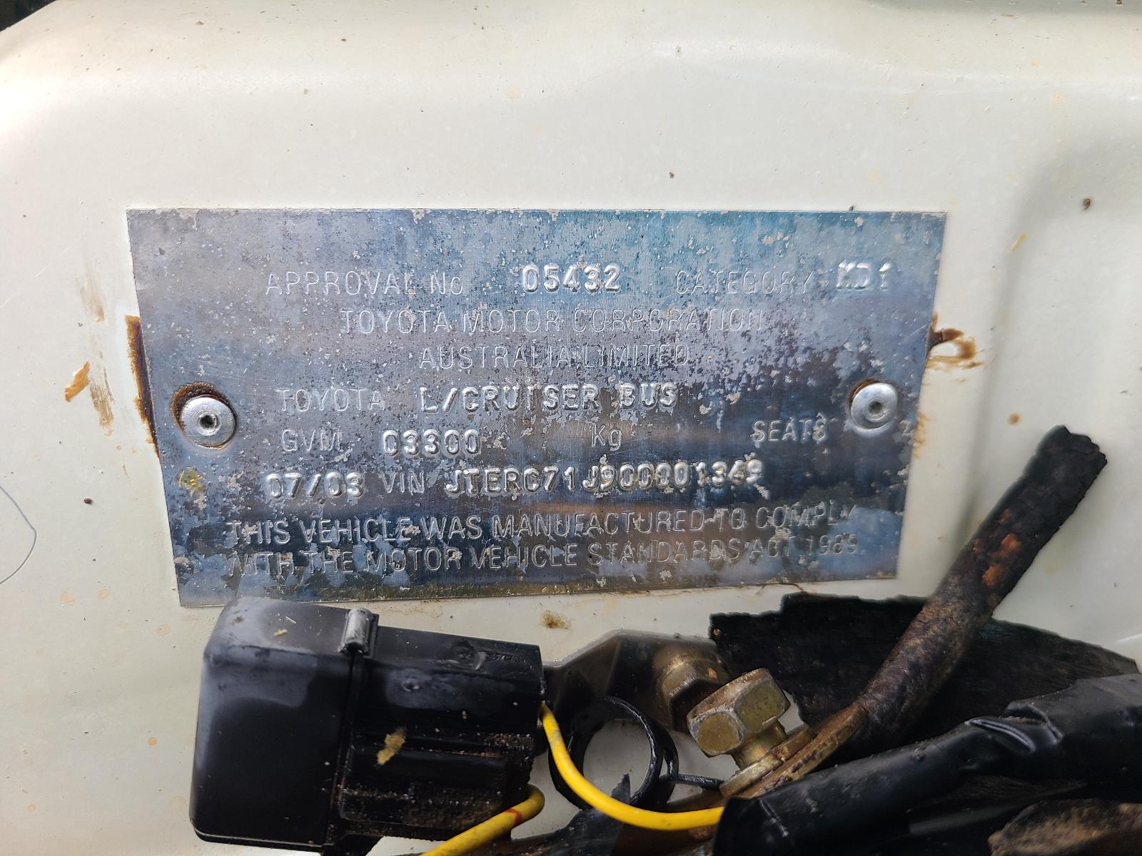 View Toyota Landcruiser 2003 2 Door Station Wagon