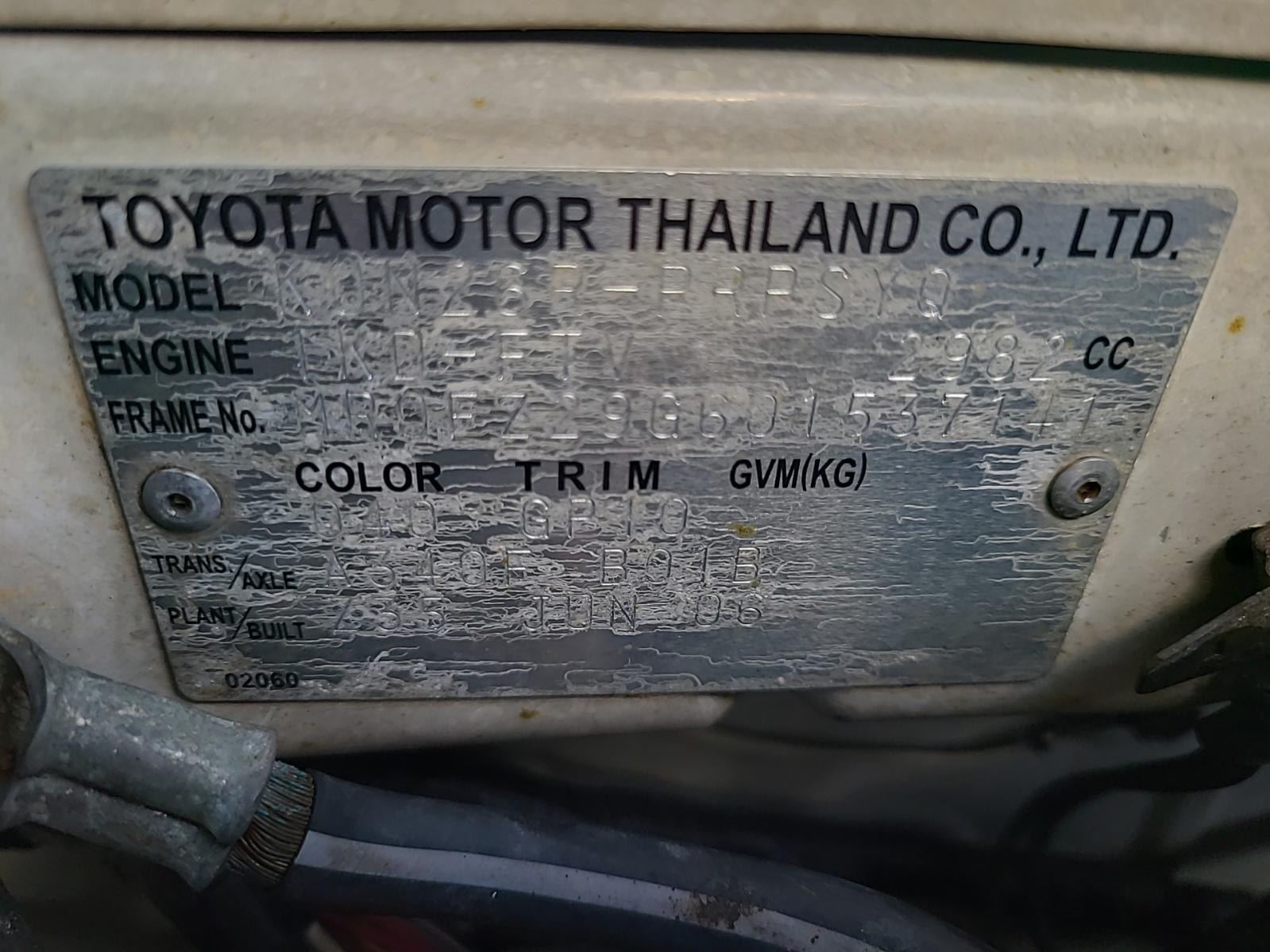View Toyota Hilux 2006 4 Door Utility