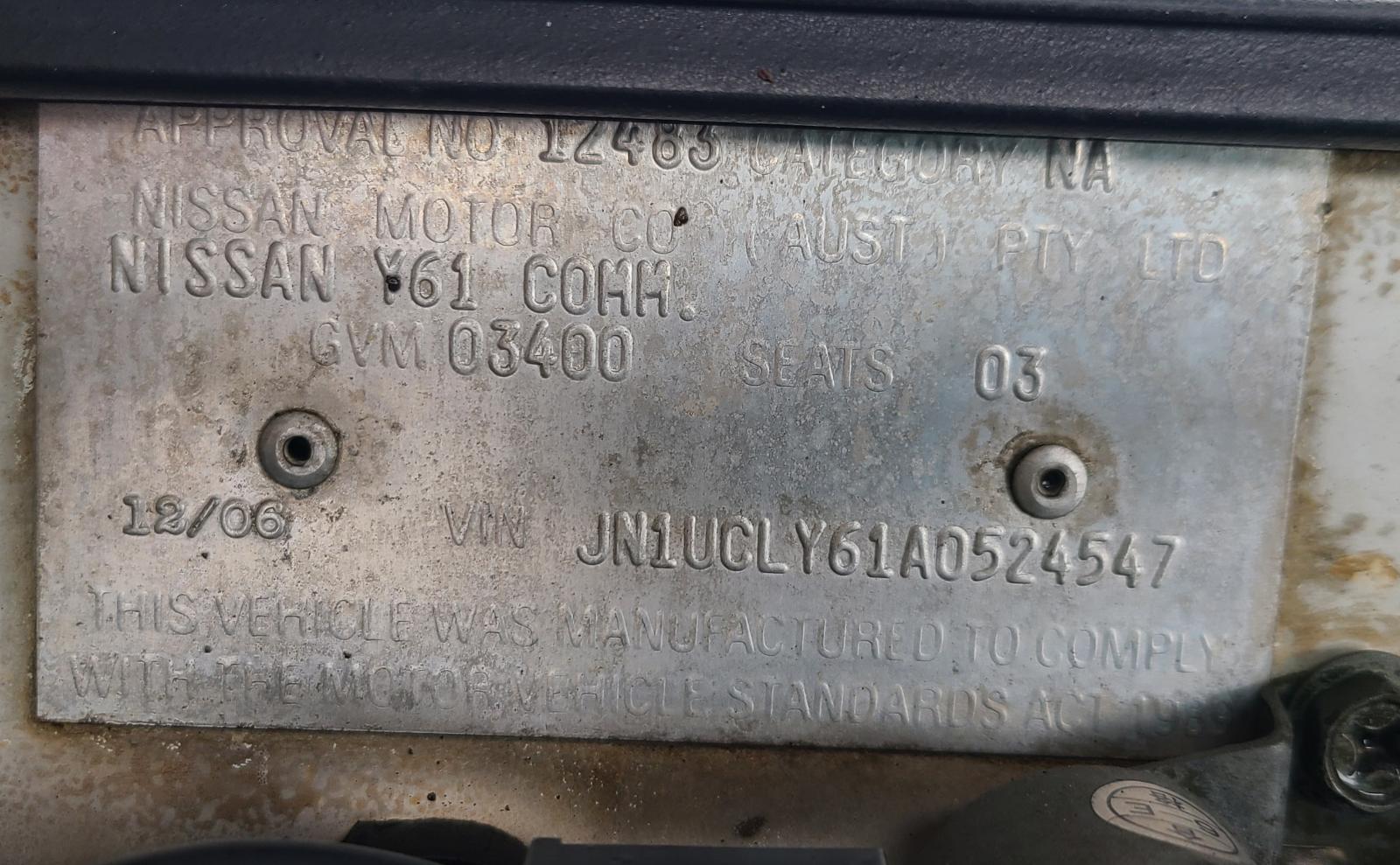 View Nissan Patrol 2006  