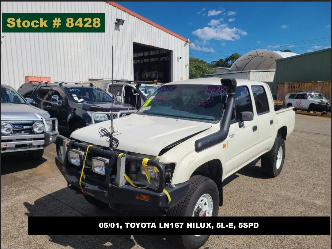 Image for a Toyota Hilux 2001 4 Door Utility