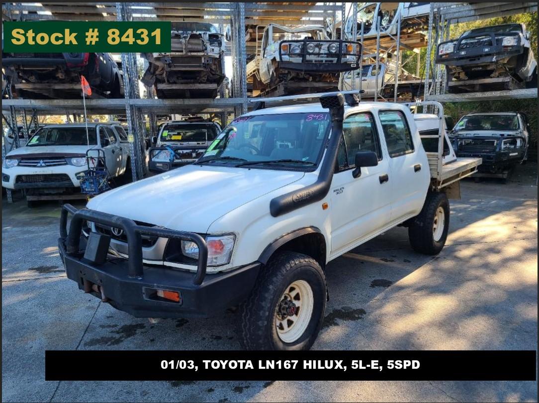 Image for a Toyota Hilux 2003 4 Door Utility