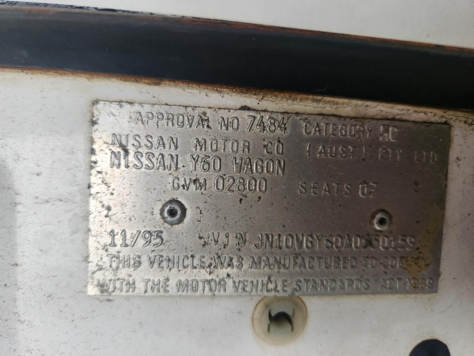 View Nissan Patrol 1995 4 Door Station Wagon