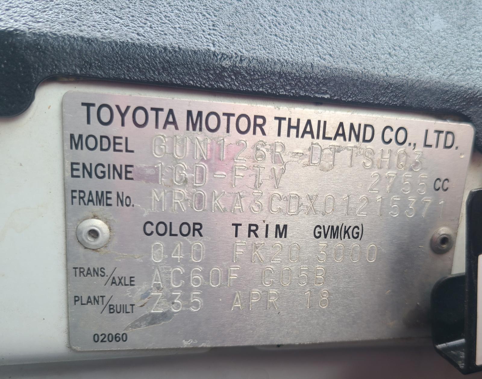 View Toyota Hilux 2018 4 Door Pickup