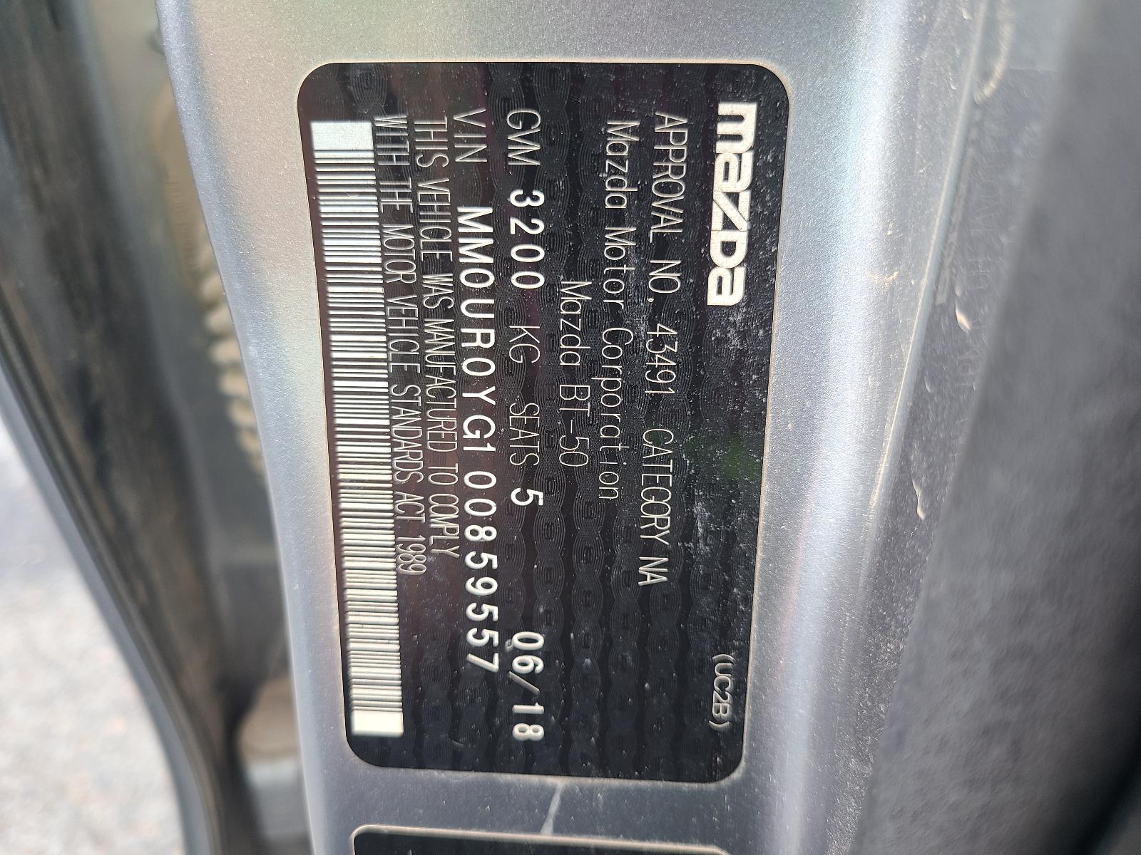 View Mazda Bt50 2018 4 Door Utility