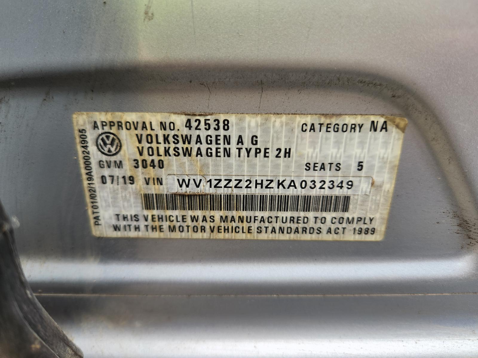 View Volkswagen Amarok 2019 4 Door Utility